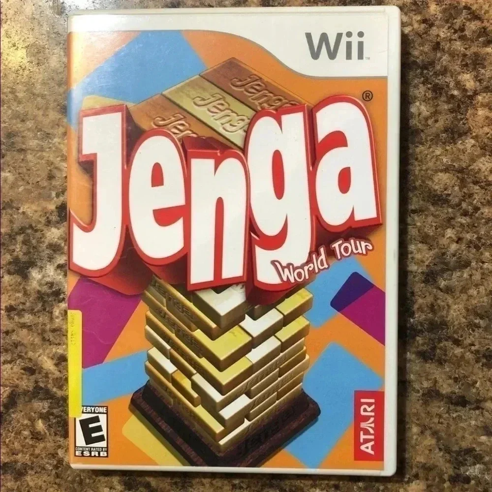Jenga World Tour Nintendo Wii Atari 2007